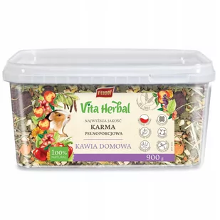 Vitapol Vita Herbal karma dla kawii domowej wiaderko 900g - Karma dla gryzoni - miniaturka - grafika 1