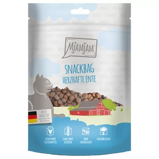 MjAMjAM Snackbag, delikatna kaczka - 4 x 125 g - Przysmaki dla kotów - miniaturka - grafika 1