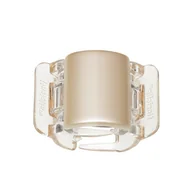 Ozdoby do włosów - Linziclip, Klamra Midi Linen-Perl-Clear - miniaturka - grafika 1