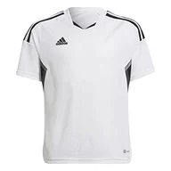 Spodenki damskie - adidas Uniseks dziecięcy Con22 Md JSY Jersey (szorty Sleeve), biały/czarny, 128 - miniaturka - grafika 1