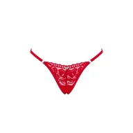Komplety bielizny - Obsessive Lacelove stringi XS/S - miniaturka - grafika 1