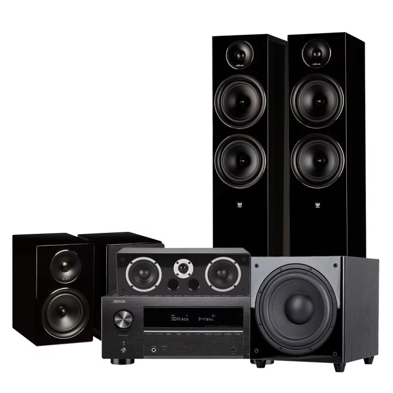 Kino domowe: Denon AVC-X3800H + Wilson EL-8/4/Vocal + Sub-10, Kolor: Czarny