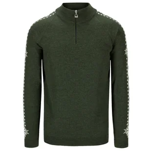 Dale of Norway Geilo, sweter, męski, ciemnozielony - Swetry męskie - miniaturka - grafika 1