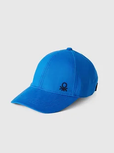 Benetton Czapka w kolorze niebieskim - Czapki damskie - miniaturka - grafika 1