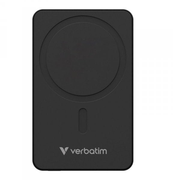 Powerbank Verbatim Charge 'n' Go Essentials Magnetic Wireless 10000mAh USB-C PD 3.0 Black