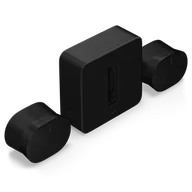 Soundbary - SONOS Sub 4 + 2x ERA 300 pełny zestaw kina domowego (komplet/czarny) - miniaturka - grafika 1
