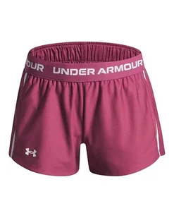 Under Armour G Tech Play Up szorty - fuksja zmierzch/fuksja zmierzch/białe - YLG - Spodenki damskie - miniaturka - grafika 1