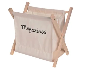 D2.Design Gazetnik 30x30x22 cm Mess beżowy 5902385732406 - Inne meble do salonu - miniaturka - grafika 2