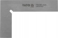Inne urządzenia pomiarowe - YATO KĄTOWNIK ŚLUSARSKI 75x50mm KL.II - miniaturka - grafika 1