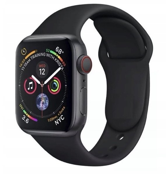 PASEK OPASKA DO APPLE WATCH 42/44 mm CZARNY
