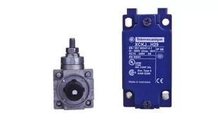 Schneider telemec anique czujniki xckj1 0559h29 wyłącznik krańcowy z dźwignią termoplastyczne pręt okrągły, metalowe, seria xckj kontaktów, Rotary Head, M20 x 1,5 dławnica kablowa, + 1 No 1 NC Snap Action, 6 MM XCKJ10559H29 - Łączniki, trójniki, kształtki - miniaturka - grafika 1
