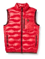 Garnitury - Blauer Bez rękawów Wyściełane Pióro Kurtka puchowa męska Kamizelka, 552 Czerwona Krew, XL - miniaturka - grafika 1