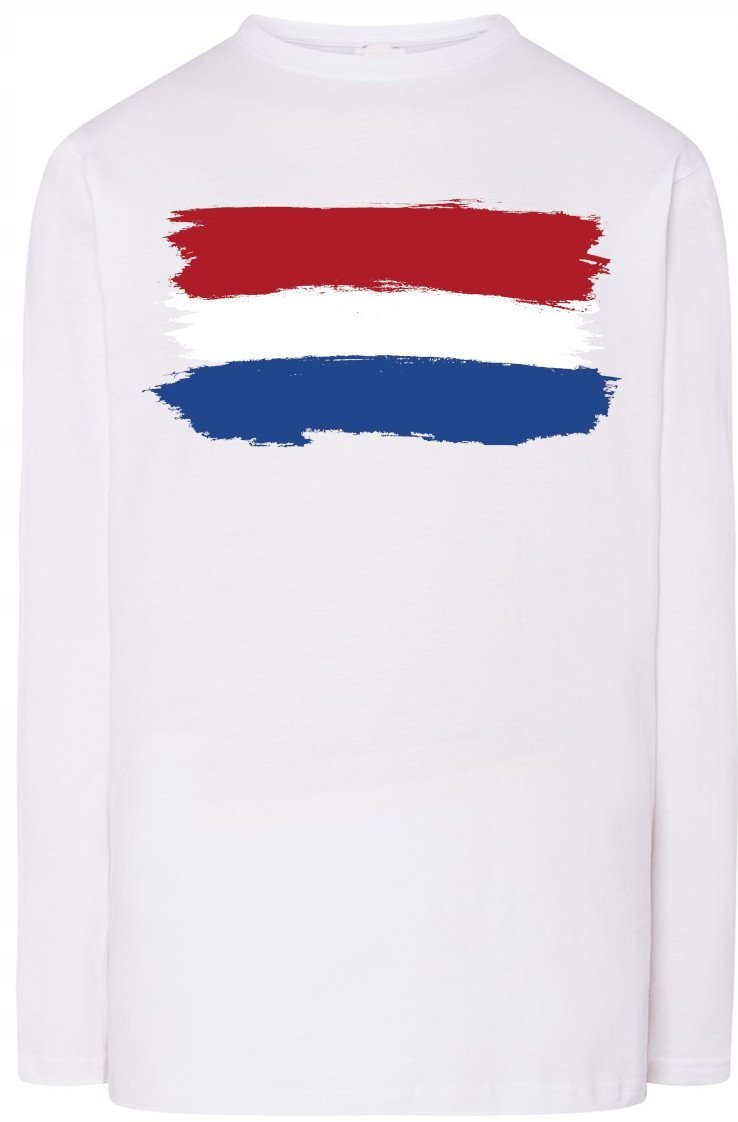 Holandia Męska Bluza Longsleeve Flaga Rozm.XS