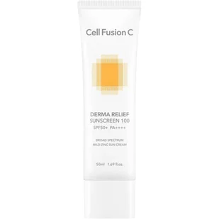 Cell Fusion C Derma Relief Sunscreen, Krem przeciwsłoneczny dla skóry suchej, SPF50+/PA++++ - Kremy do twarzy z filtrem - miniaturka - grafika 1