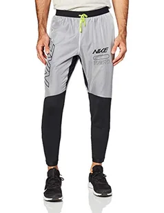 Nike Męskie spodnie sportowe M Nk Phnm Elite Track Pant Air Czarny/biały/(odblaskowy srebrny) S - Spodenki męskie - miniaturka - grafika 1
