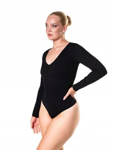 Body damskie z długim rękawem prążkowane Heyshape M/L - Odzież ciążowa - miniaturka - grafika 1