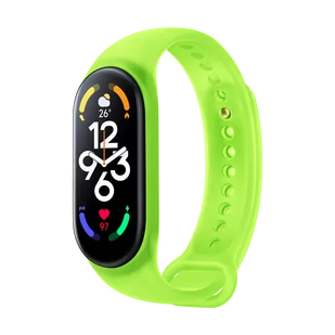 Xiaomi Smart Band 7 Strap Neon – Zielony - Akcesoria do smartwatchy - miniaturka - grafika 1