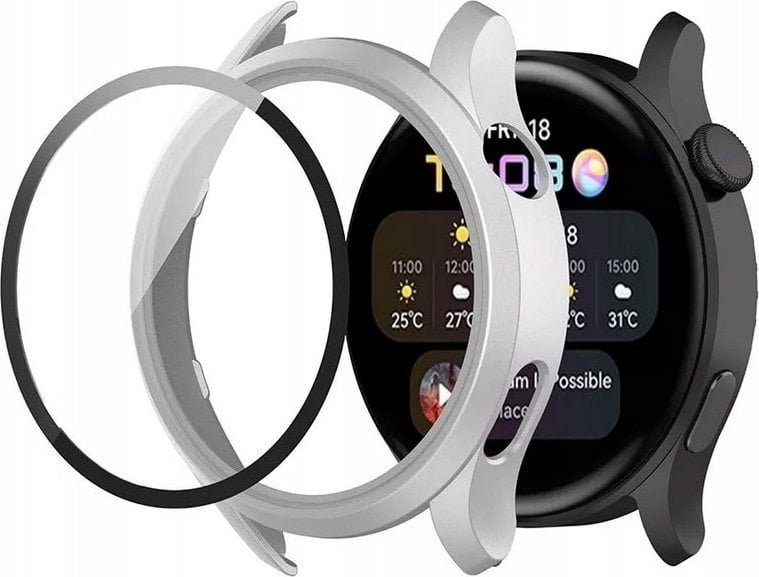 Etui Case Nakładka + Szkło 2w1 do Huawei Watch 3