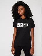 Koszulki i topy damskie - DKNY Sport T-Shirt DP8T5894 Czarny Regular Fit L, M, S, XS - miniaturka - grafika 1