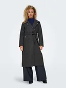 Kurtki damskie - ONLY Płaszcz przejściowy w kolorze antracytowym - miniaturka - grafika 1