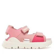 Buty dla dziewczynek - Sandały Biomecanics 252227 M Różowy - miniaturka - grafika 1
