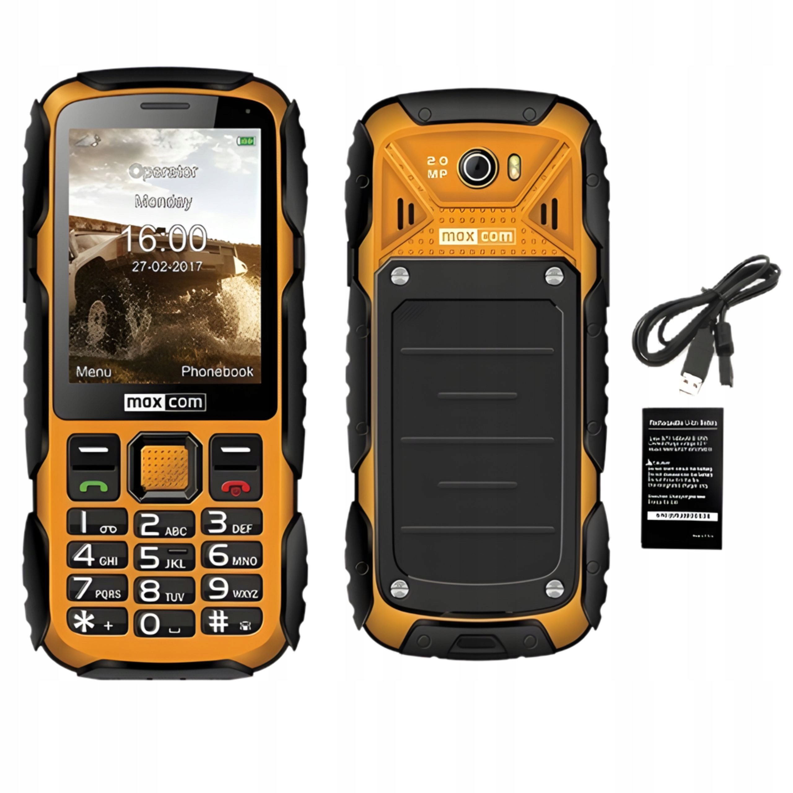 Maxcom MM920 Żółty