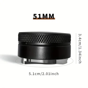 TEMU TIME OWNER Regulowany Dystrybutor i Wyrównywacz Kawy w 3 Kąty - Ergonomiczny do Portafiltrów 51mm/53mm/58mm, Narzędzie do Równomiernego Mielonej - Akcesoria i części do ekspresów do kawy - miniaturka - grafika 1
