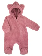 Pajacyki dla niemowląt - Dziewczęcy Pajac luna Wrzosowy, Nicol,r.80 - miniaturka - grafika 1