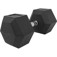 Hantle i ciężarki - Gorilla Sports Sześciokątna Hantla Stała Profesjonalna 40,2kg - miniaturka - grafika 1