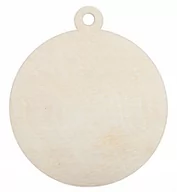 Bombki - BOMBKA zawieszka BOMBKI sklejka Decoupage 10cm - miniaturka - grafika 1