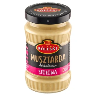 Roleski RLS.MUSZTARDA STOŁOWA 175G 0,175 KG zakupy dla domu i biura 46264222 - Musztardy - miniaturka - grafika 1