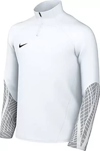 Nike Unisex dziecięcy top z długim rękawem Y Nk Df Strk23 Dril Top, biały/szary wilk szary/biały/czarny, DR2304-100, L - Koszulki i topy damskie - miniaturka - grafika 1
