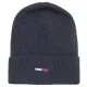 Czapki damskie - Czapka Tjw Flag Beanie AW0AW15474 C87 (TH916-b) Tommy Hilfiger - miniaturka - grafika 1