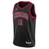 Swetry męskie - Koszulka dla dużych dzieci Nike Dri-FIT Swingman Chicago Bulls Statement Edition - Czerń - miniaturka - grafika 1