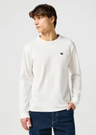 Koszule męskie - Męska koszulka t-shirt Wrangler LS SIGN OFF TEE L - miniaturka - grafika 1