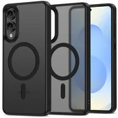 Etui i futerały do telefonów - Etui TECH-PROTECT MagMat MagSafe do Samsung Galaxy S25 Edge Czarny mat - miniaturka - grafika 1