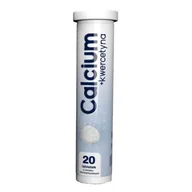 Witaminy i minerały - CALCIUM + kwercetyna, 20 tabletek musujących - miniaturka - grafika 1