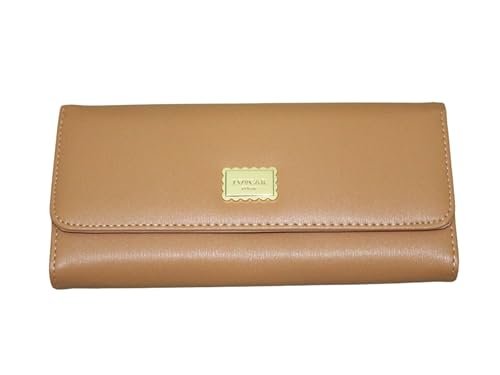 DONREGALOWEB - Portfel damski w stylu klasycznym tytoniu
