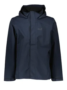 Jack Wolfskin Kurtka funkcyjna "Silver Fjord" w kolorze granatowym - Kurtki i kamizelki sportowe męskie - miniaturka - grafika 1