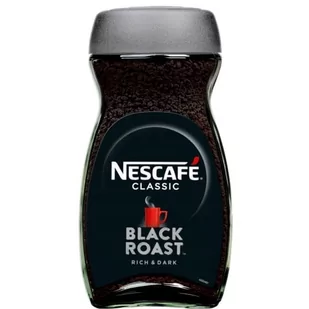 Nescafe Nestle Polska S.A. Classic Black Roast 200g rozpuszczalna NES.BLACK.ROAST.200G - Kawa - miniaturka - grafika 1