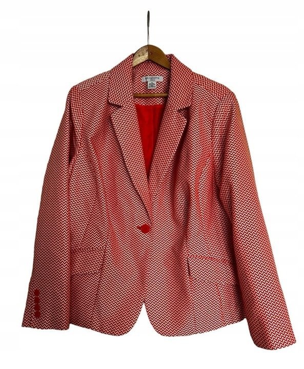 Żakiet Damski Jodełka Rozmiar 2XL/3XL Plus Size *Liz Claiborne*