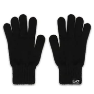 Rękawiczki - Rękawiczki EA7 Emporio Armani 7X000310 AF18469 UC001 Czarny - miniaturka - grafika 1