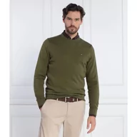 Swetry męskie - Tommy Hilfiger Sweter | Regular Fit | z dodatkiem kaszmiru - miniaturka - grafika 1