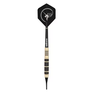 Rzutki Soft Tip Unicorn Core Plus - Blk/Gold Brass 17 G - Dart - miniaturka - grafika 1