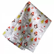 Ściereczki, gąbki, czyściki - Ścierka Kuchenna 45 x 65 Bawełna Miś Świąteczna - miniaturka - grafika 1