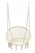 Fotele ogrodowe wiszące - Fotel Wiszący Huśtawka Ogrodowa Bocianie Gniazdo - miniaturka - grafika 1