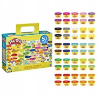 Masy plastyczne - Play-Doh Ciastolina 50 Mini Tub Zestaw 2+ - miniaturka - grafika 1