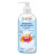 Kosmetyki kąpielowe dla dzieci - BOOBOO Micelarny żel do mycia ciała włosów i kąpieli 300ml 96040-uniw - miniaturka - grafika 1