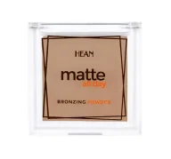 Bronzery i konturowanie twarzy - HEAN - Matte All Day - Bronzing Powder - Puder brązujący - 9 g - 56 BAHAMA SUN - miniaturka - grafika 1