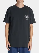 Koszulki męskie - DC T-Shirt Concrete Tees ADYZT05305 Czarny Regular Fit - miniaturka - grafika 1